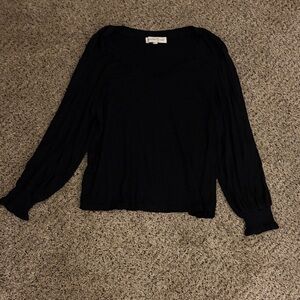 Chic Black Women's Blouse